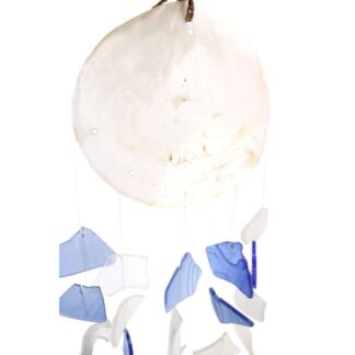 Copis & Glass Drop - Blue & White Glass