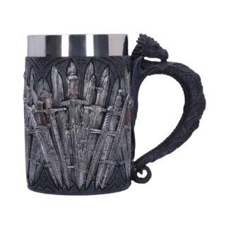 Medieval Sword Dragon Tankard Gothic Fantasy Mug 14cm