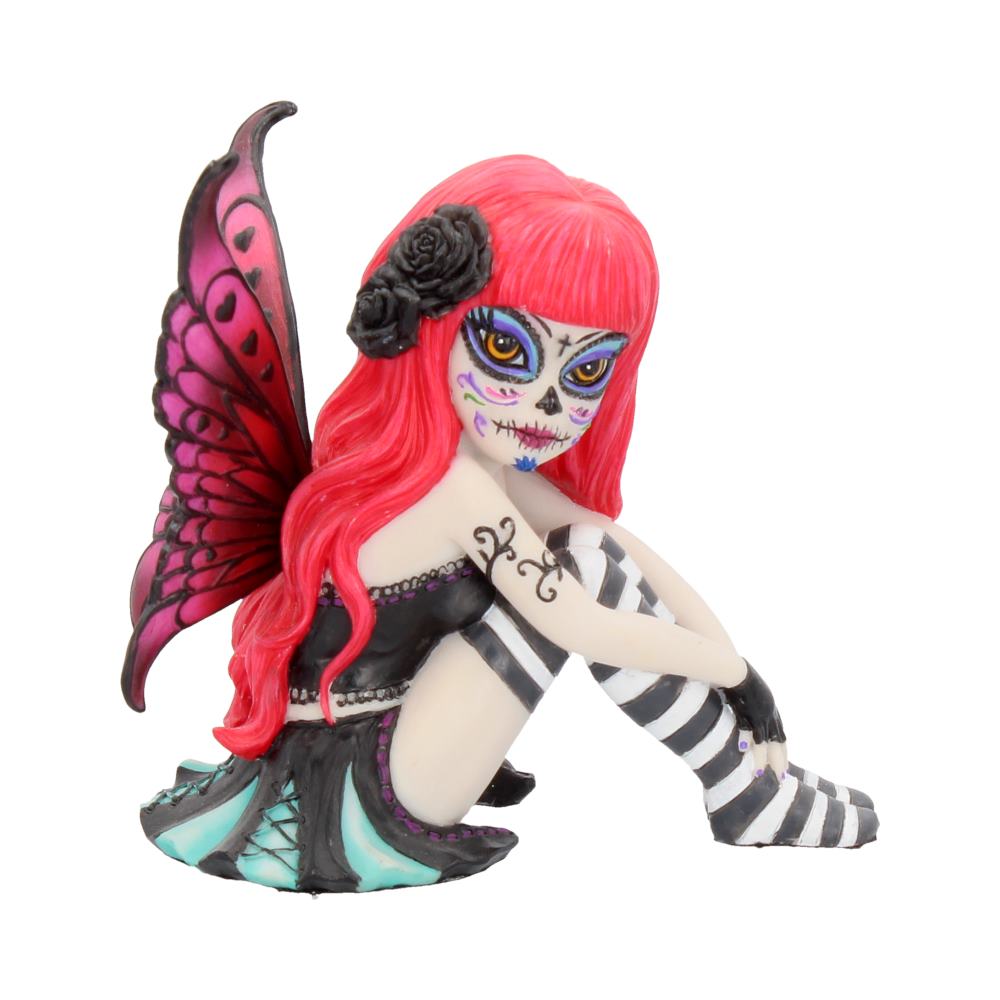 Valentina Figurine Sugar Skull Fairy Ornament 10cm