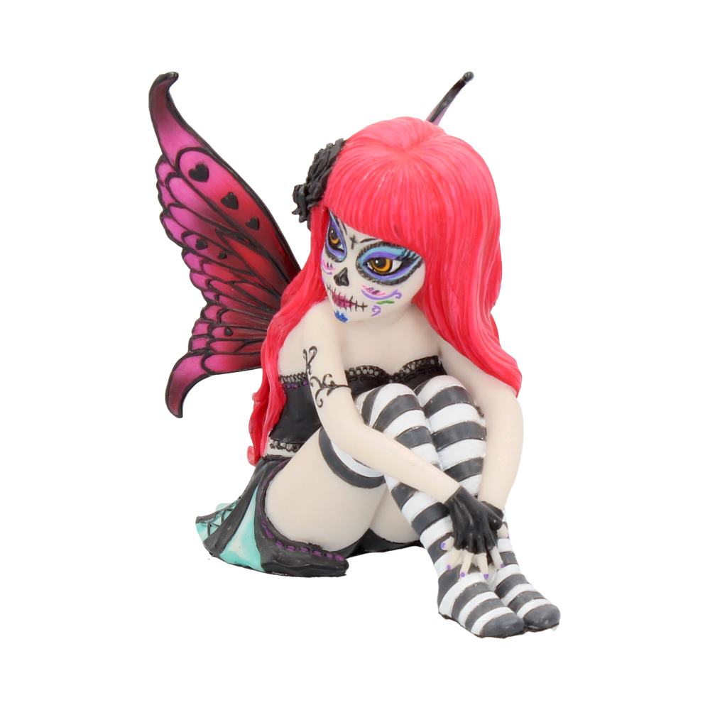 Valentina Figurine Sugar Skull Fairy Ornament 10cm