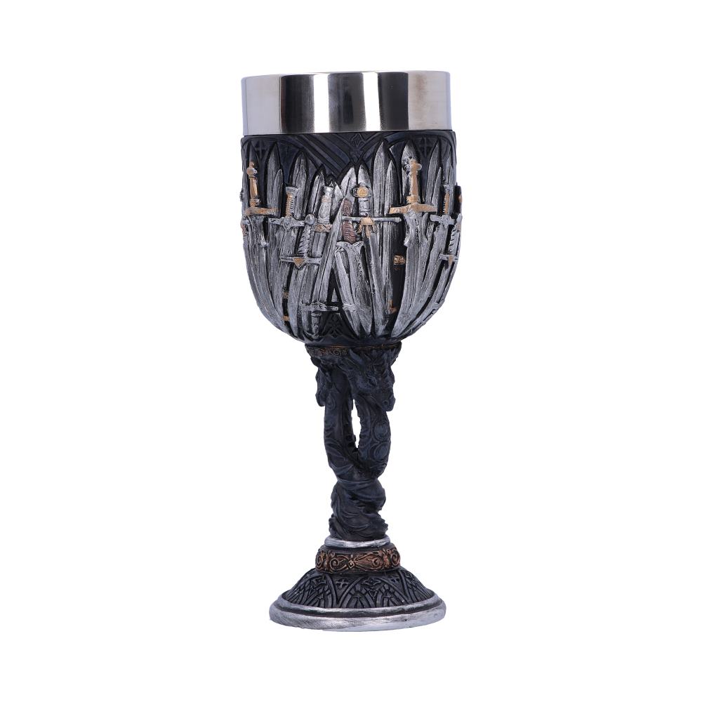 Nemesis Now Medieval Sword Dragon Wine Goblet 17.5cm