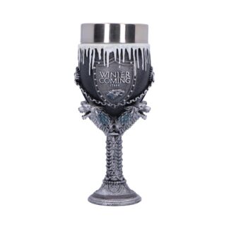 Game of Thrones House Stark Goblet Wine Glass 17.5cm