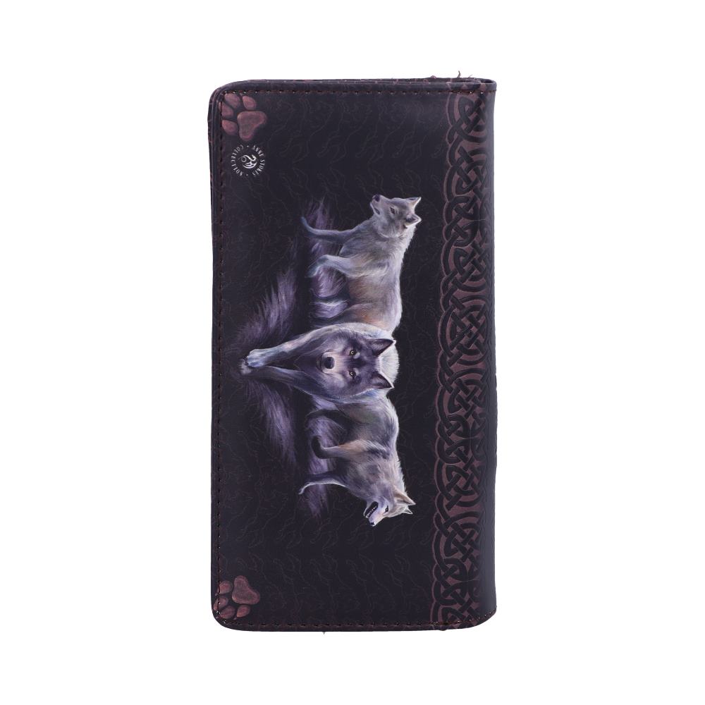 Anne Stokes Soul Bond Wolf Embossed Purse 18.5cm