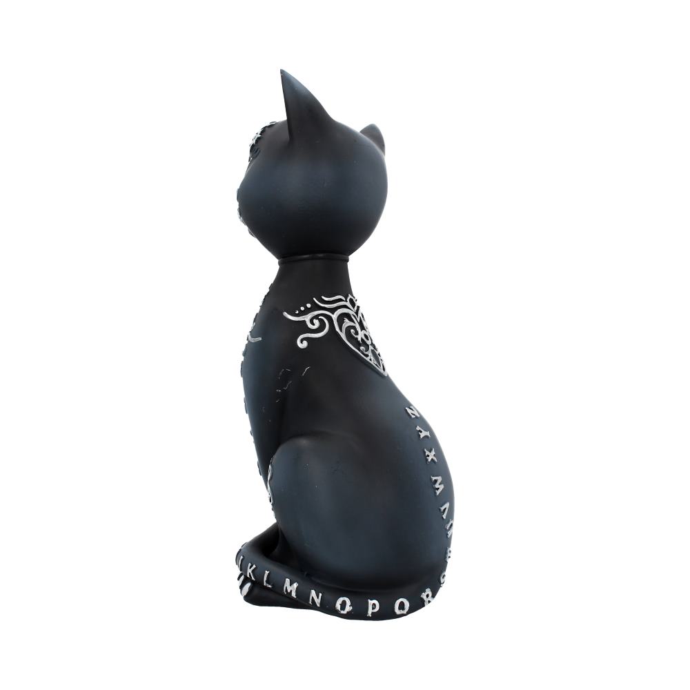 Mystic Kitty Figurine Spirit Board Black Cat Ornament 26cm