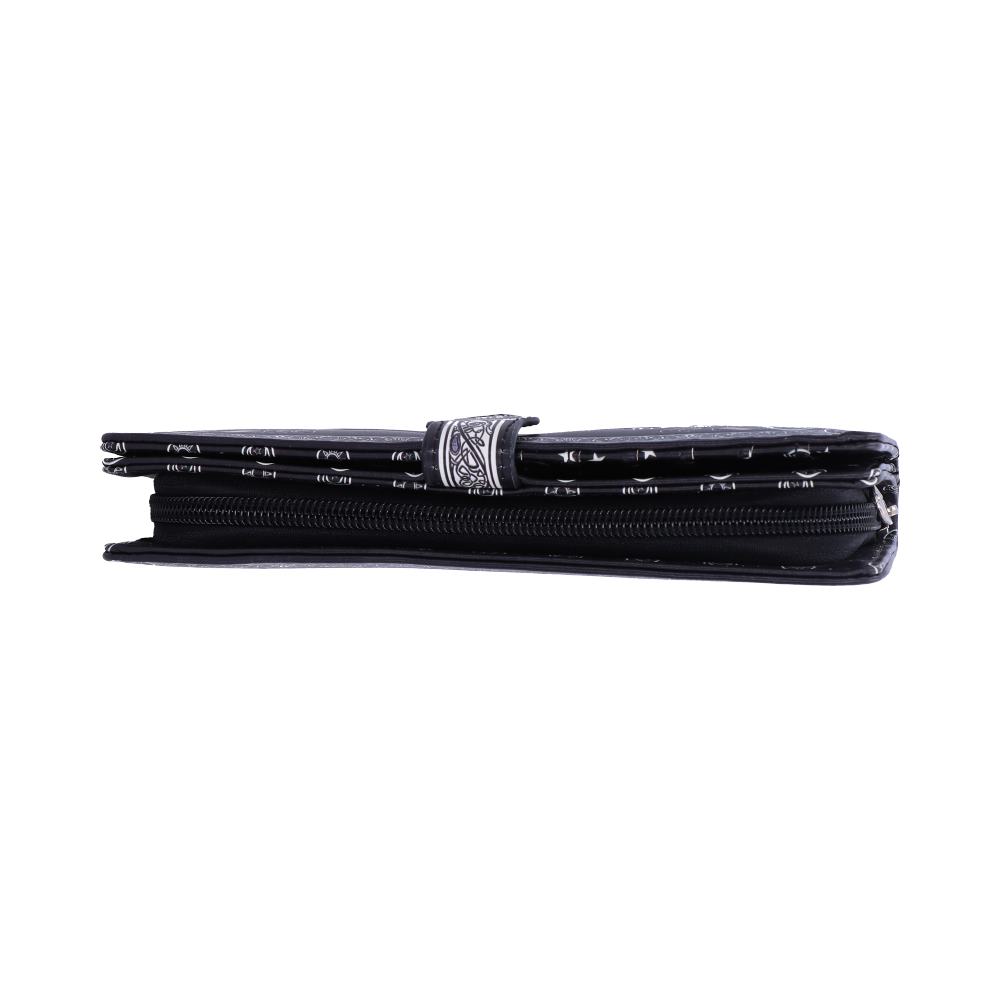 Nemesis Now Spirit Board Embossed Purse Ouija Wallet Black 18.5cm