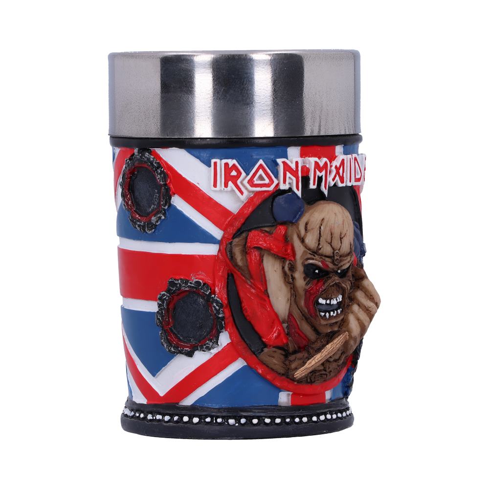 Iron Maiden Eddie The Trooper Shot Glass Officially Licensed Merchandise 7cm