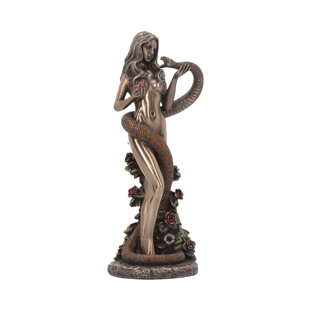Original Sin Bronze Figurine Biblical Eve Snake Forbidden Fruit by James Ryman 20cm