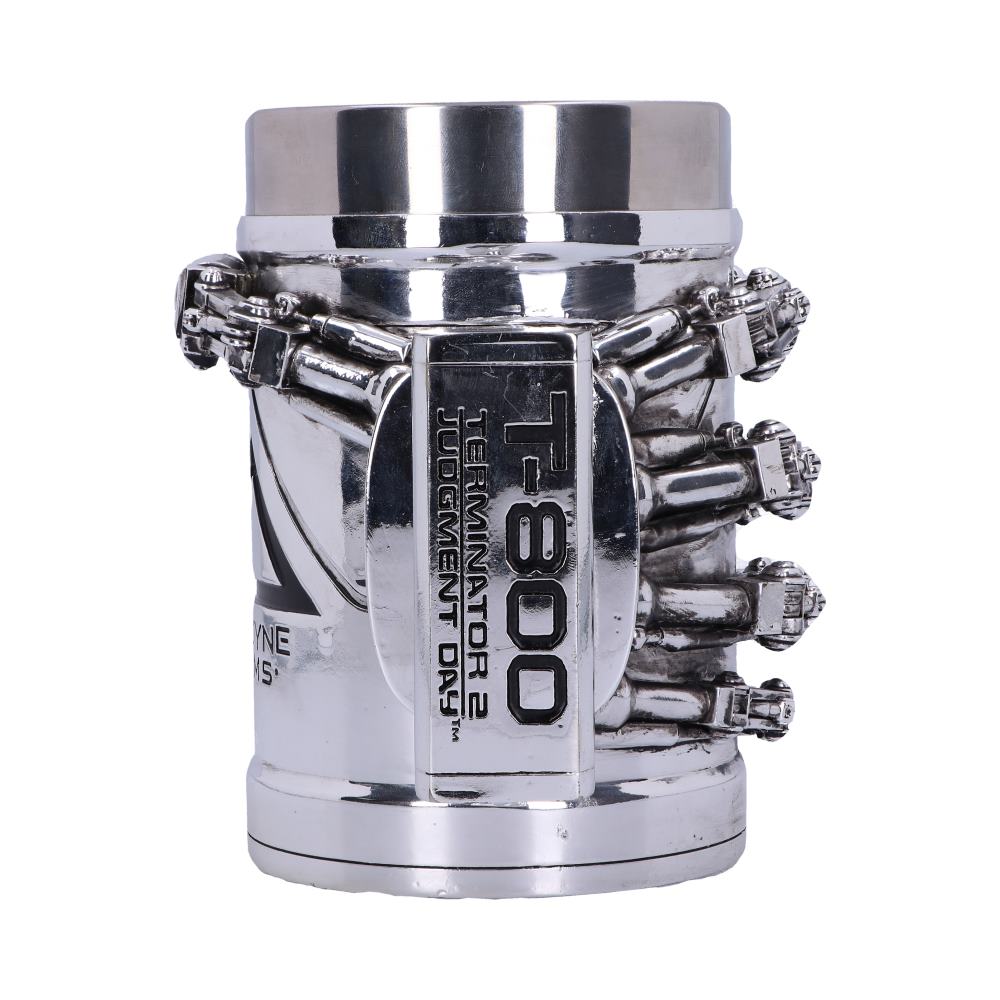 T-800 Terminator 2 Judgement Day T2 Hand Tankard Mug 17cm