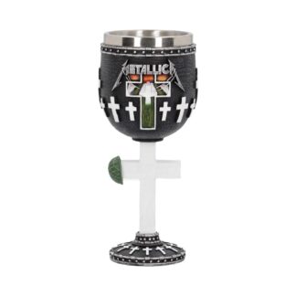 Metallica Master of Puppets Goblet Album Wine Glass 18cm