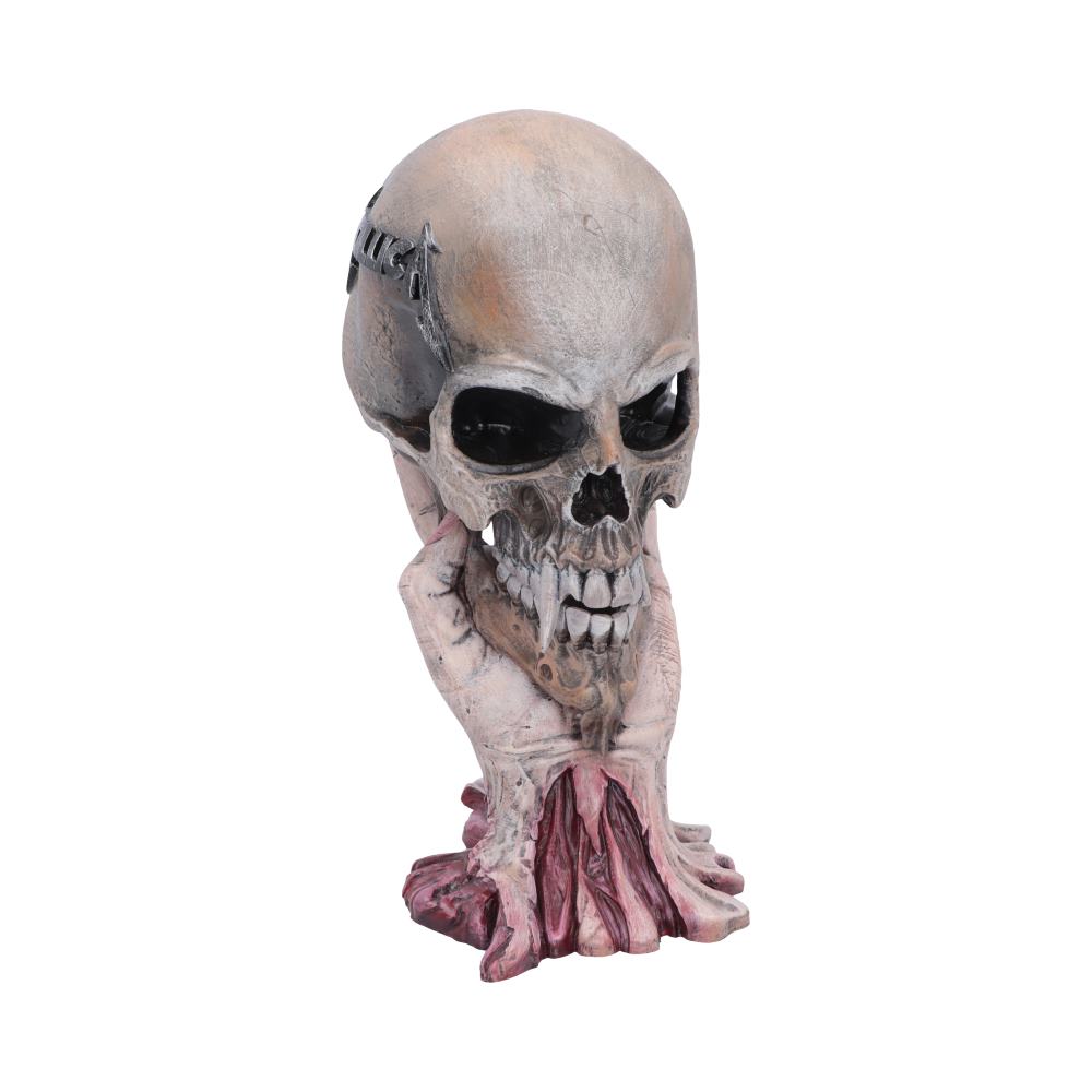 Metallica Sad but True Pushead Skull Figurine Ornament 22cm