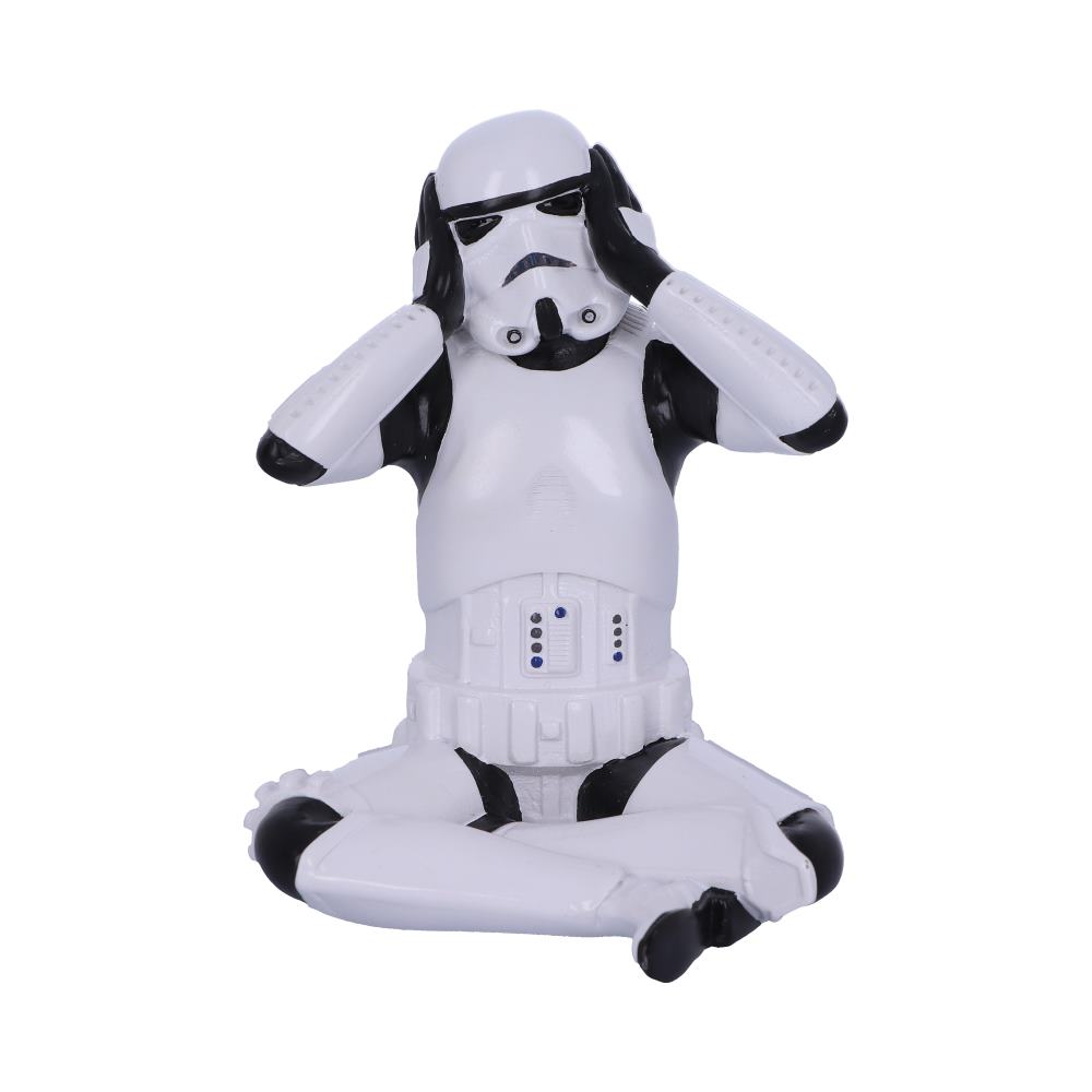 The Original Stormtrooper Three Wise Sci-Fi Hear No Evil 10cm