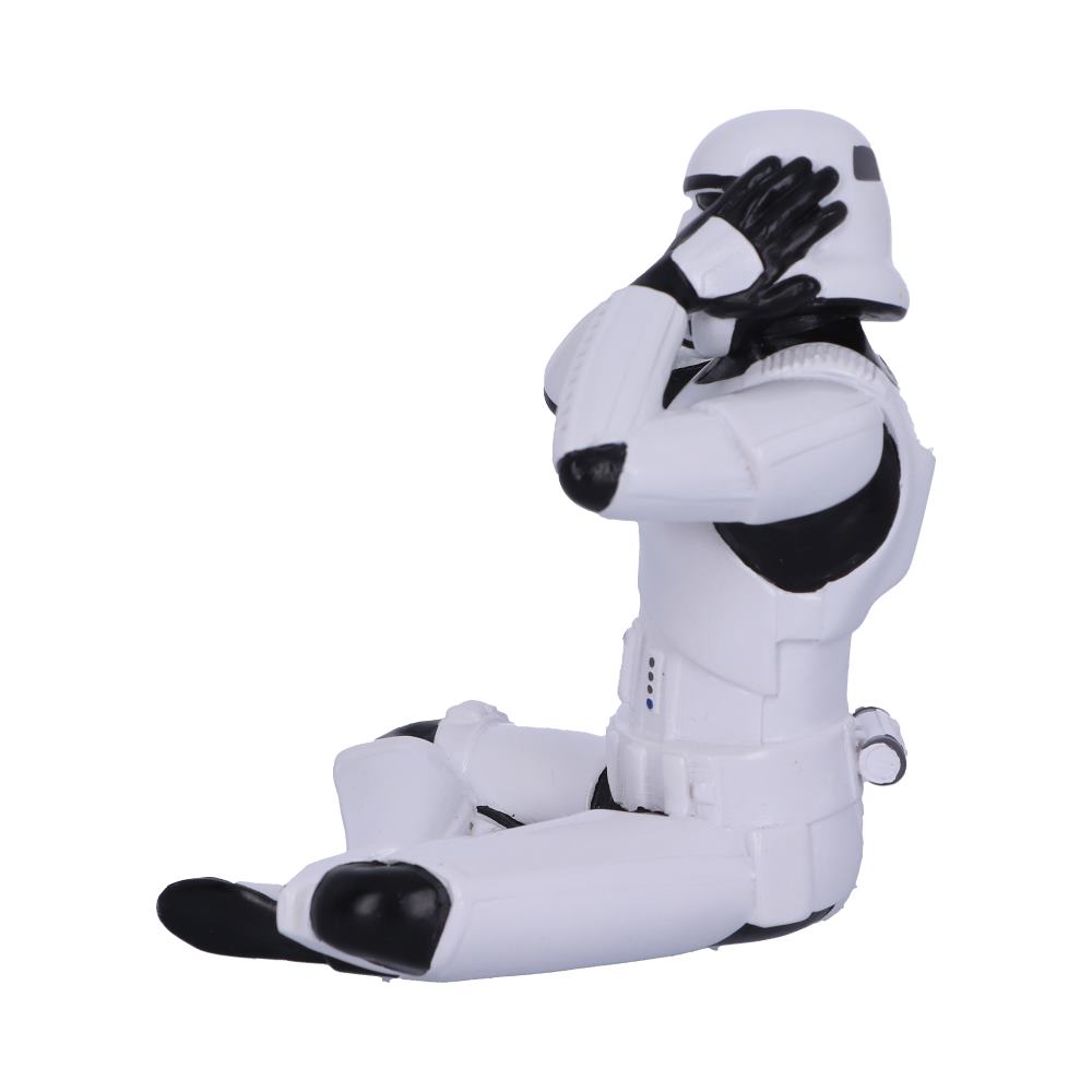 The Original Stormtrooper Three Wise Sci-Fi Hear No Evil 10cm