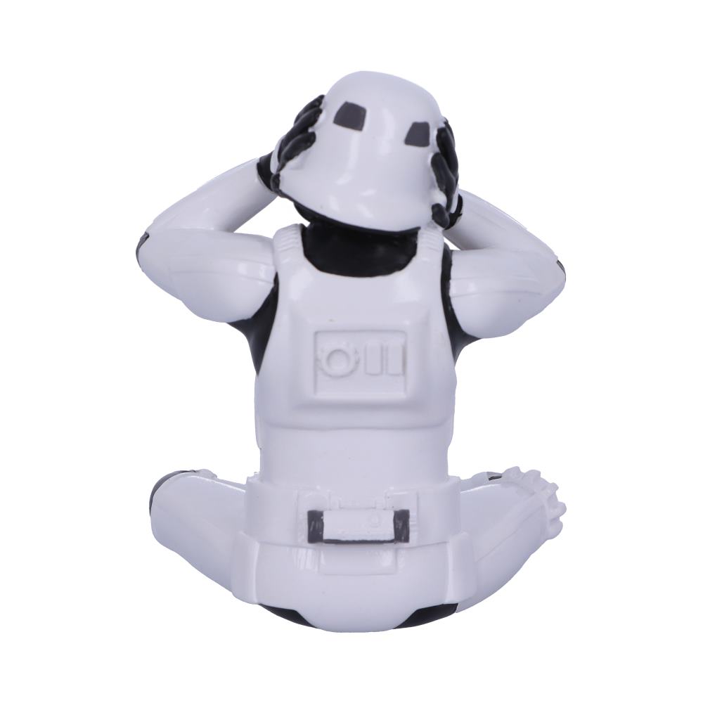 The Original Stormtrooper Three Wise Sci-Fi Hear No Evil 10cm