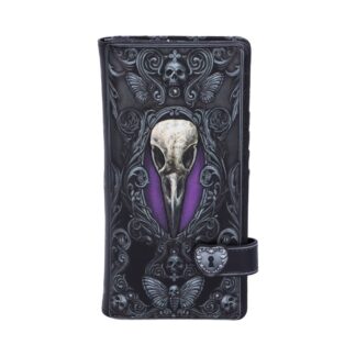Edgar Allen Poe Nevermore Raven Purse 18.5cm