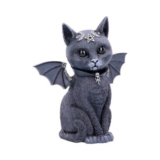 Large Malpuss Winged Occult Cat Figurine 24cm