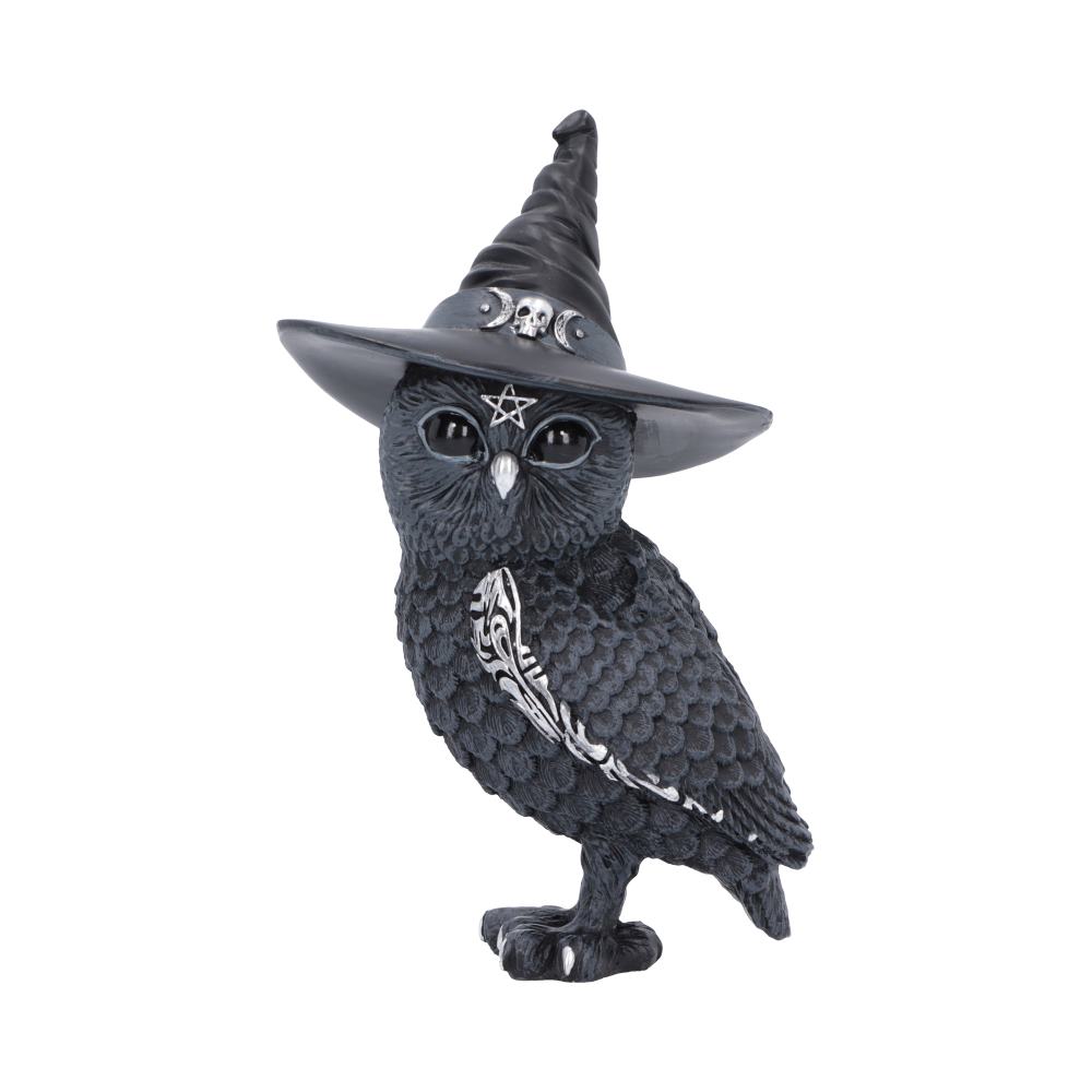 Owlocen Witches Hat Occult Owl Figurine 13.5cm