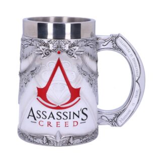 Officially Licensed Assassins Creed White Game Tankard 15.5cm