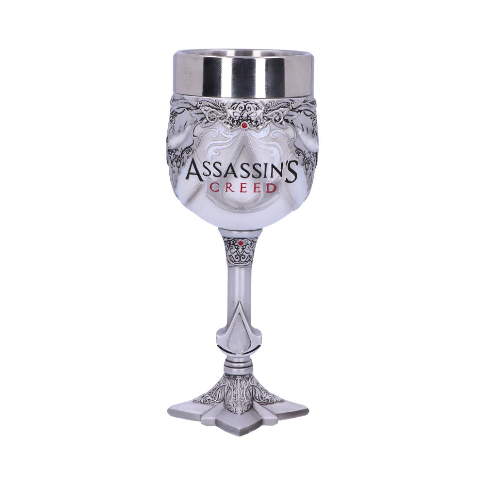 Officially Licensed Assassins Creed White Game Goblet 20.5cm