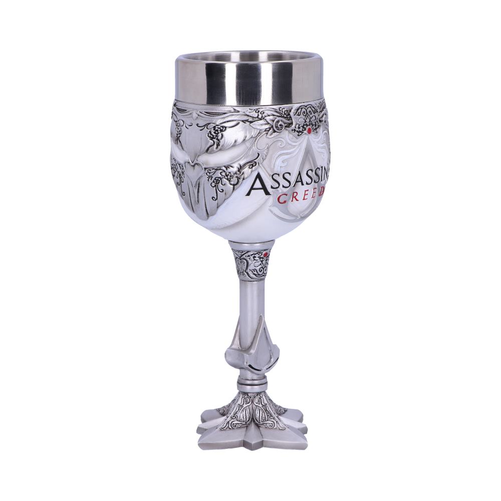 Officially Licensed Assassins Creed White Game Goblet 20.5cm