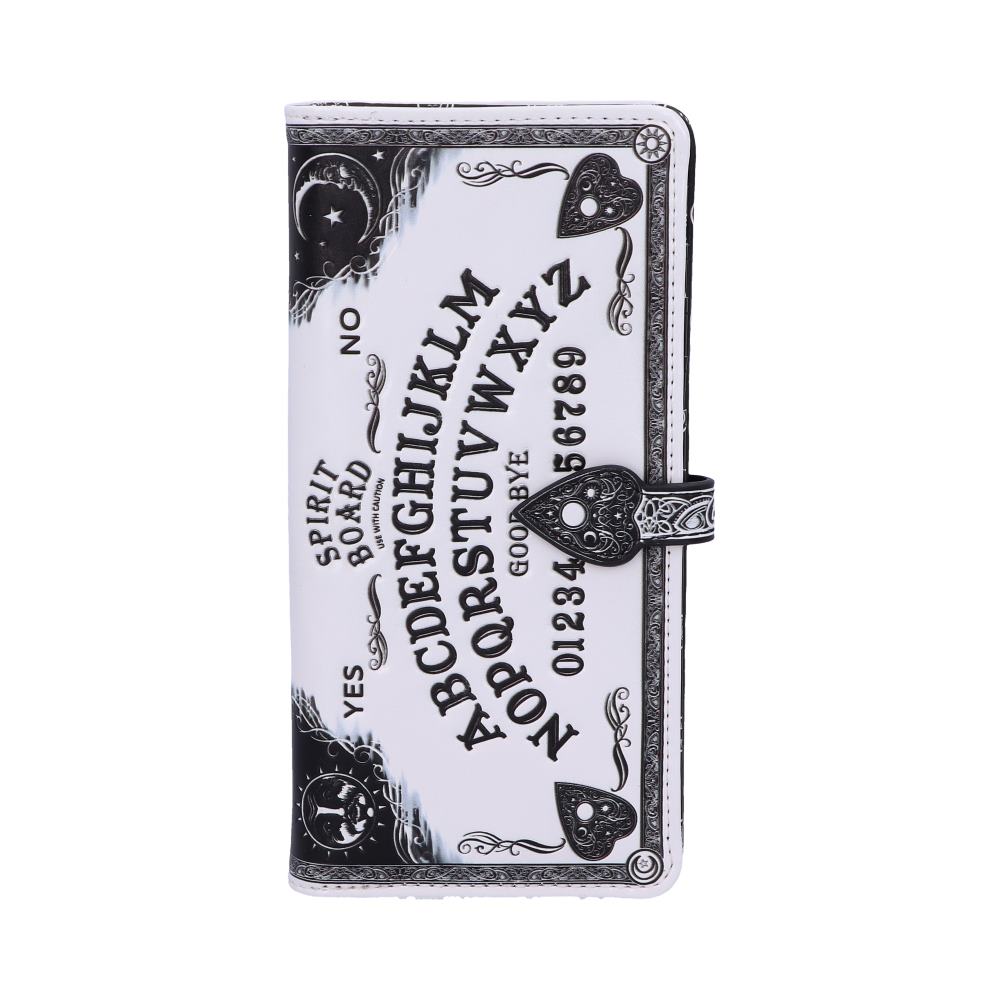 White Spirit Board Embossed Ouija Purse 18.5cm