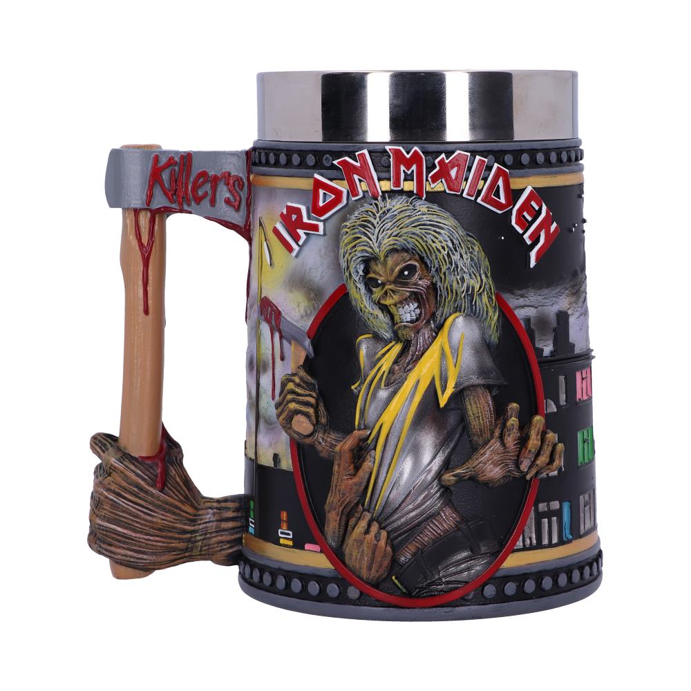 Officially Licensed Iron Maiden The Killers Eddie Album Tankard 15.5cm