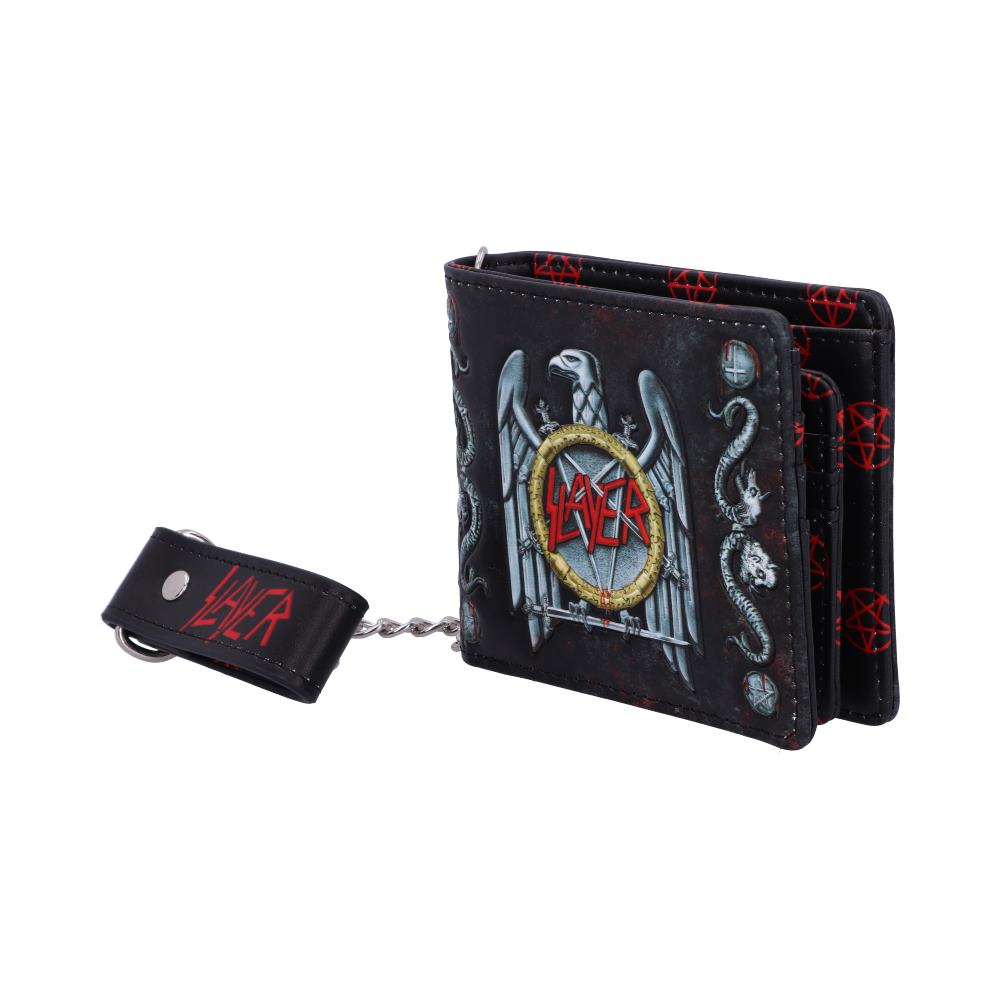 Officially Licensed Slayer Eagle Logo Embossed Wallet Purse