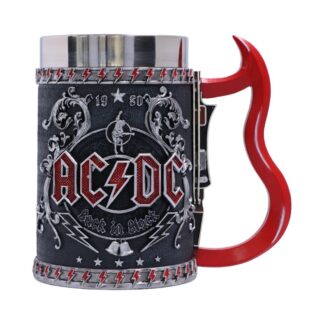 Officially licensed ACDC Back in Black Tankard Mug 16cm