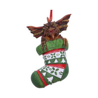 Gremlins Mohawk in Stocking Hanging Festive Decorative Ornament 12cm