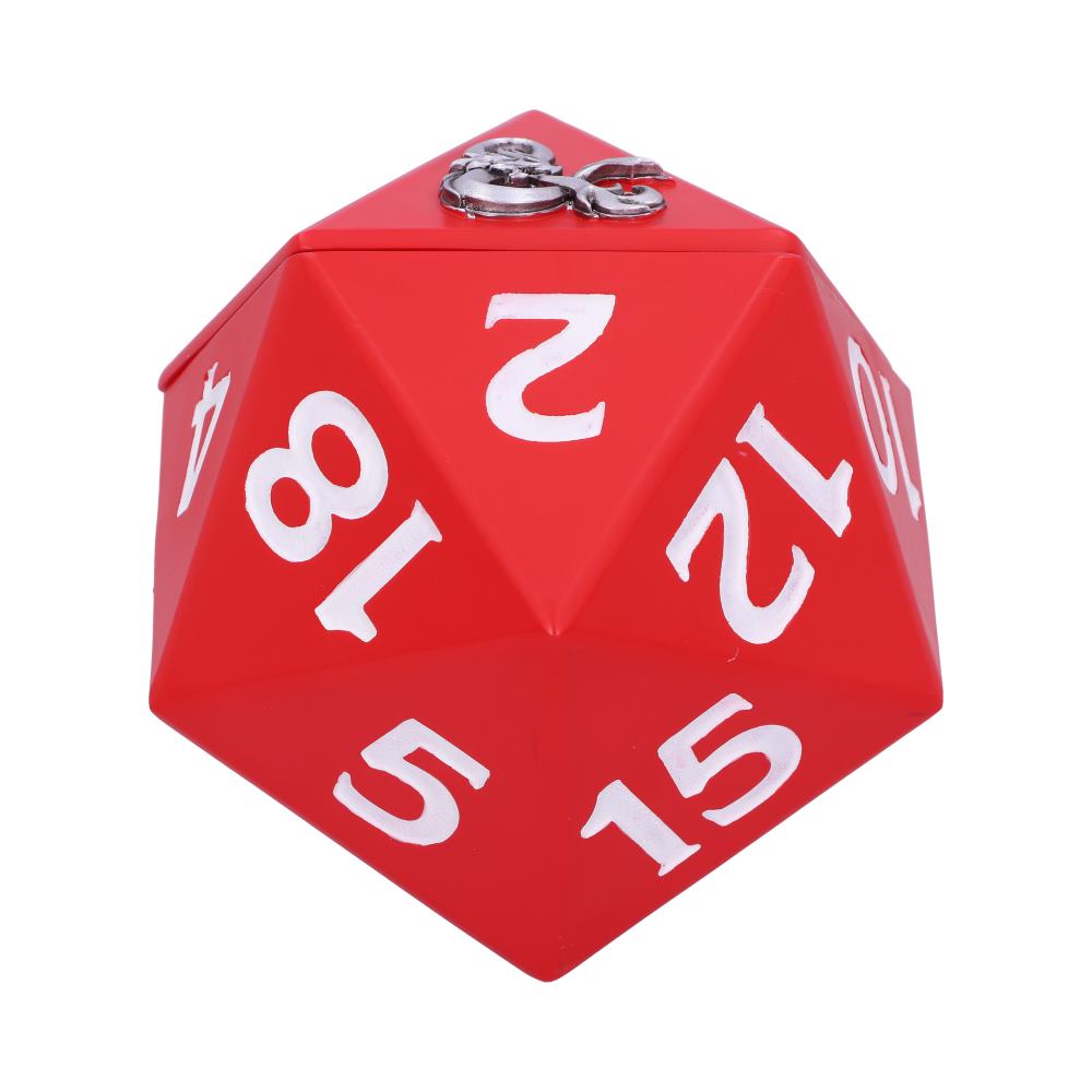 Officially Licensed Dungeons & Dragons D20 Dice Storage Box 13.5cm