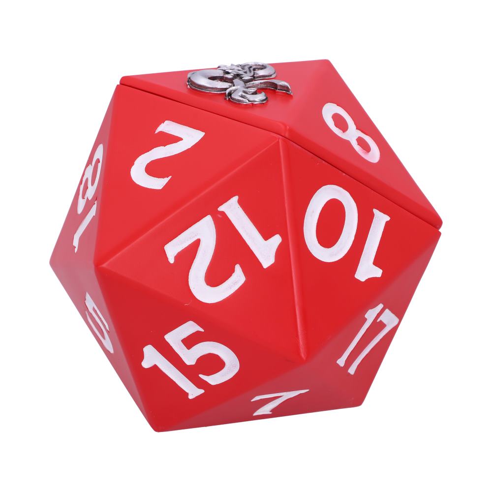 Officially Licensed Dungeons & Dragons D20 Dice Storage Box 13.5cm