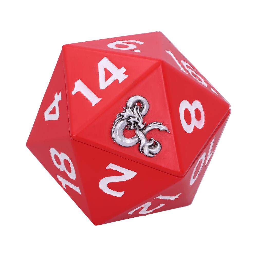Officially Licensed Dungeons & Dragons D20 Dice Storage Box 13.5cm