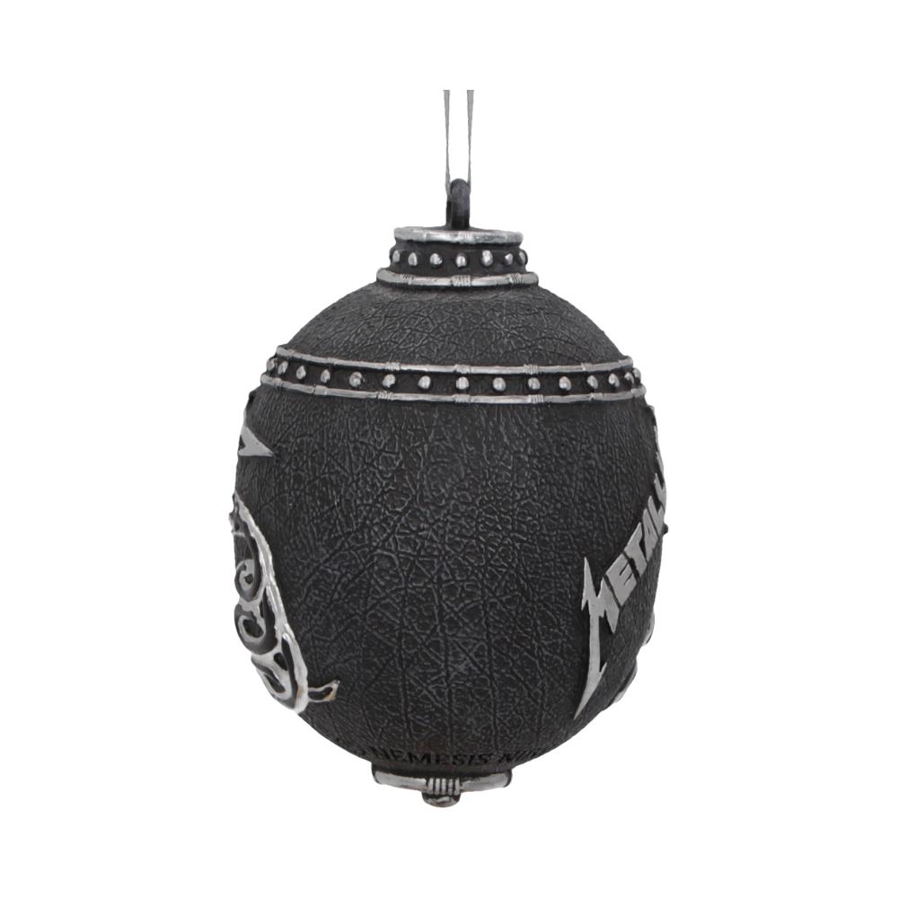 Officially Licensed Metallica Black Album Hanging Decorative Ornament 10cm
