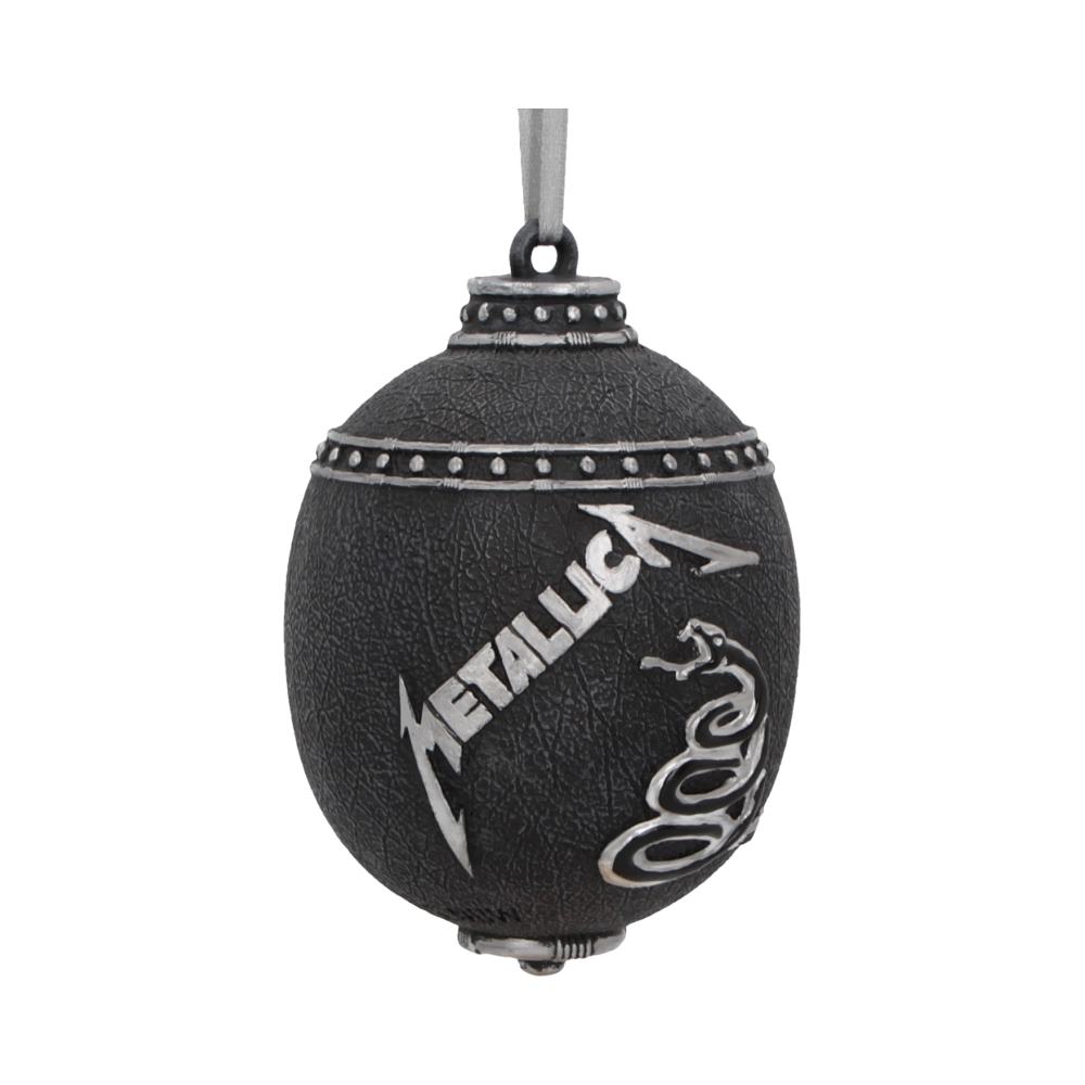 Officially Licensed Metallica Black Album Hanging Decorative Ornament 10cm