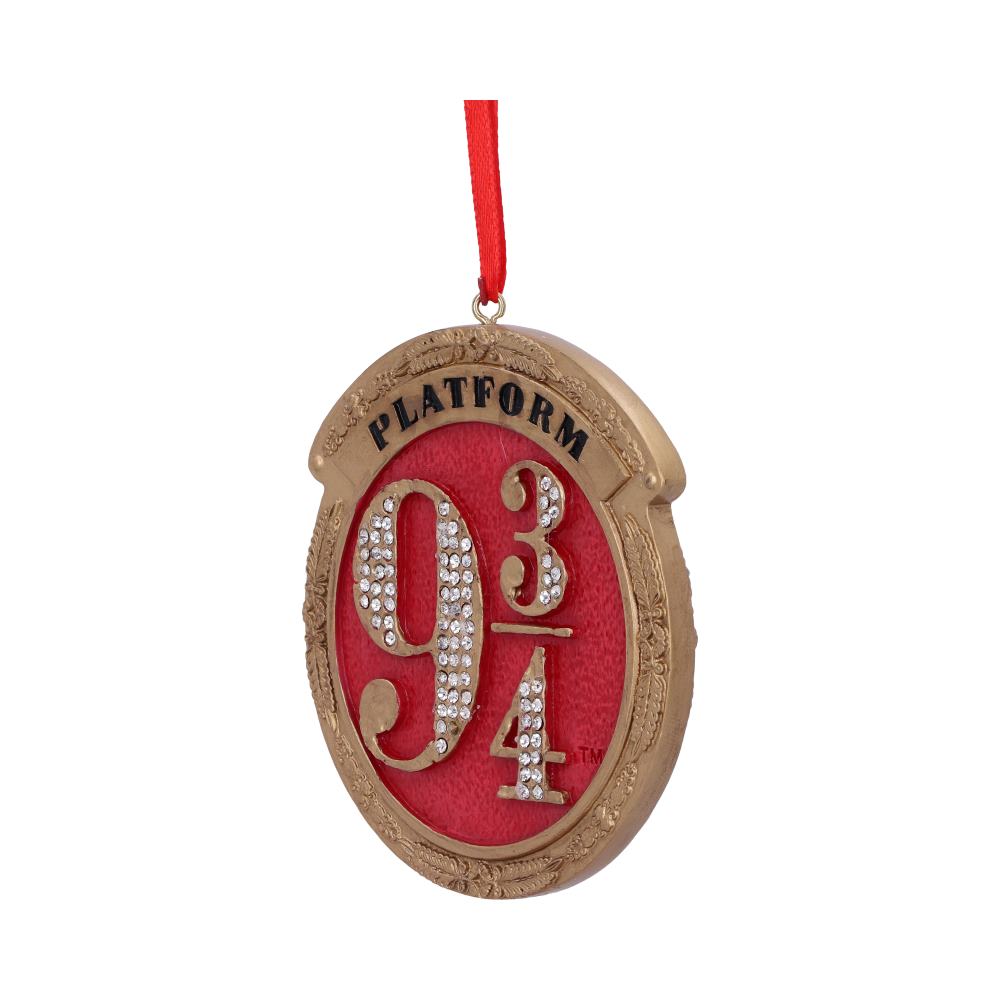 Harry Potter Train Platform 9 3/4 Hanging Festive Decorative Ornament 8.2cm