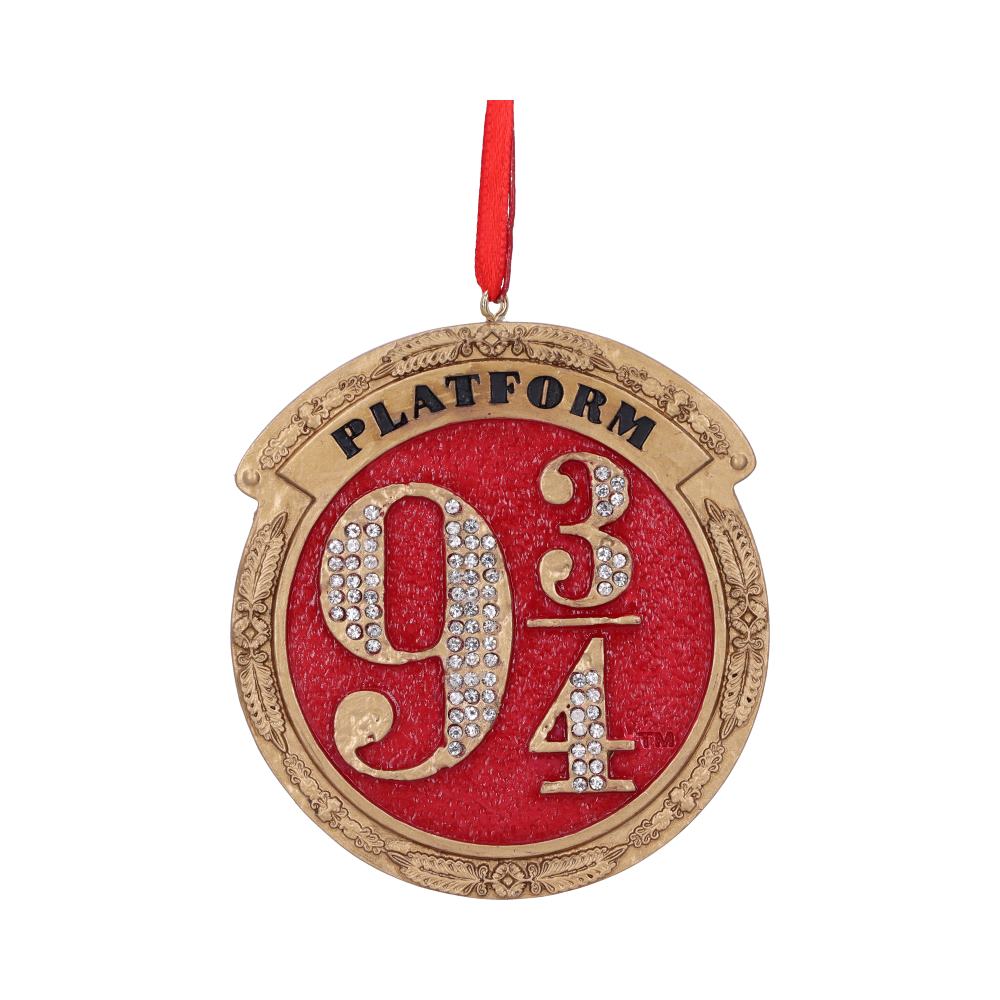 Harry Potter Train Platform 9 3/4 Hanging Festive Decorative Ornament 8.2cm
