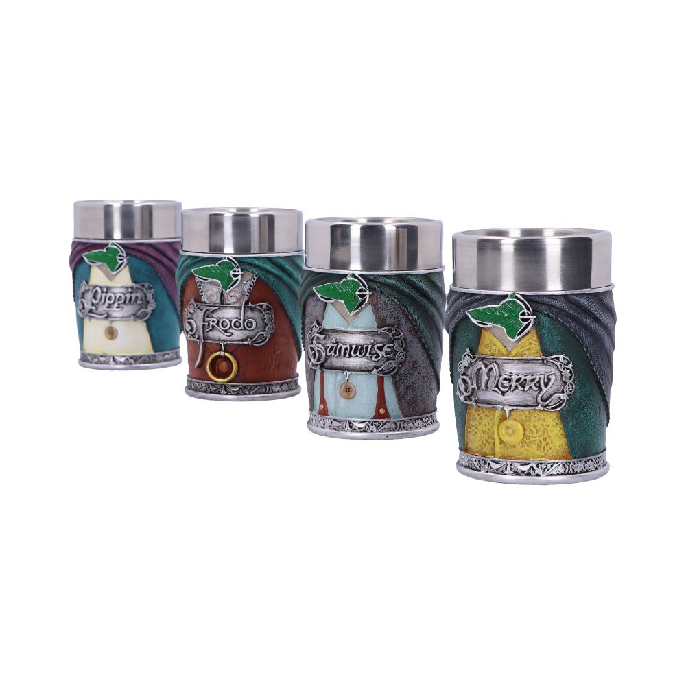 Officially Licensed Lord of the Rings Hobbit Shot Glass Set