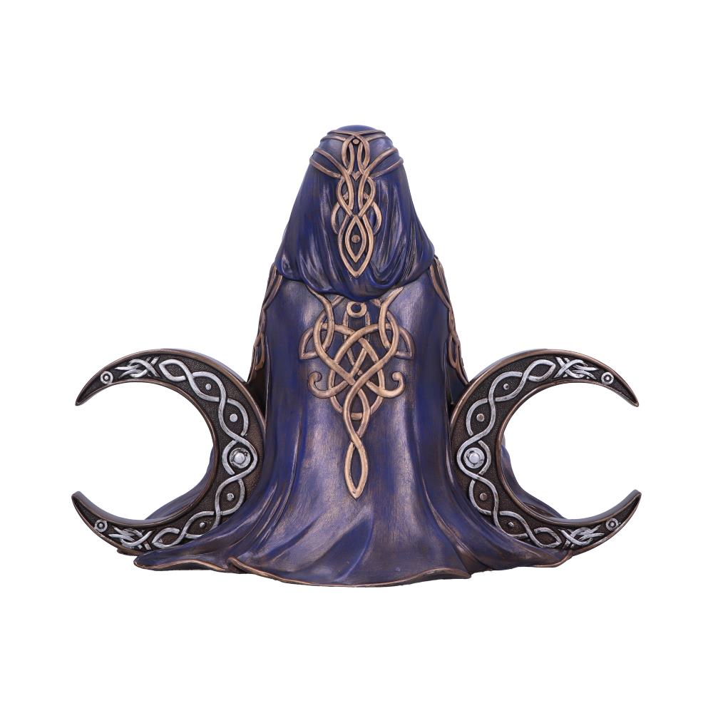 Triple Moon Goddess Bronze Statue 36cm