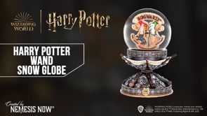Officially Licensed Harry Potter Wand Snow Globe 16.5cm