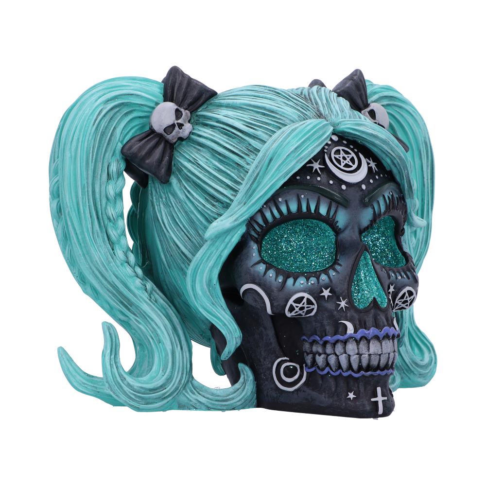 Drop Dead Gorgeous - Cute and Cosmic Witchy Doll Skull 19.5cm