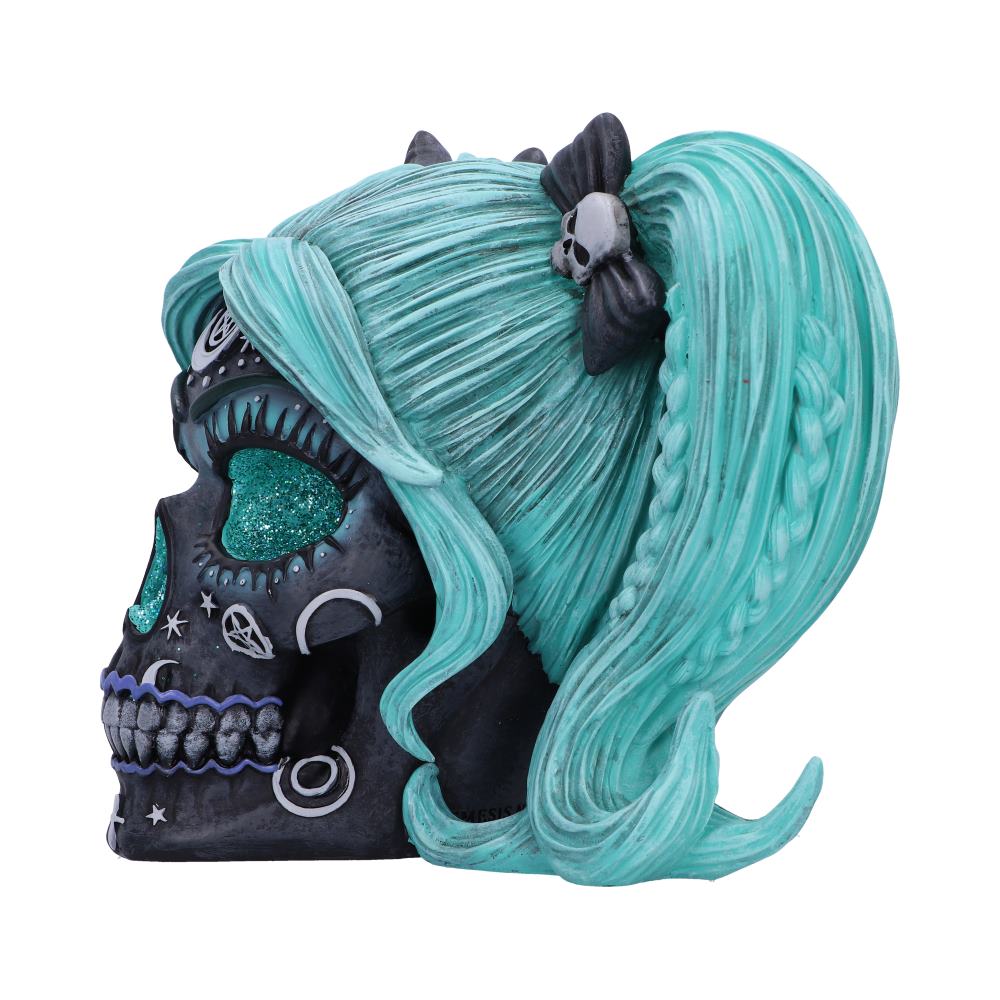 Drop Dead Gorgeous - Cute and Cosmic Witchy Doll Skull 19.5cm