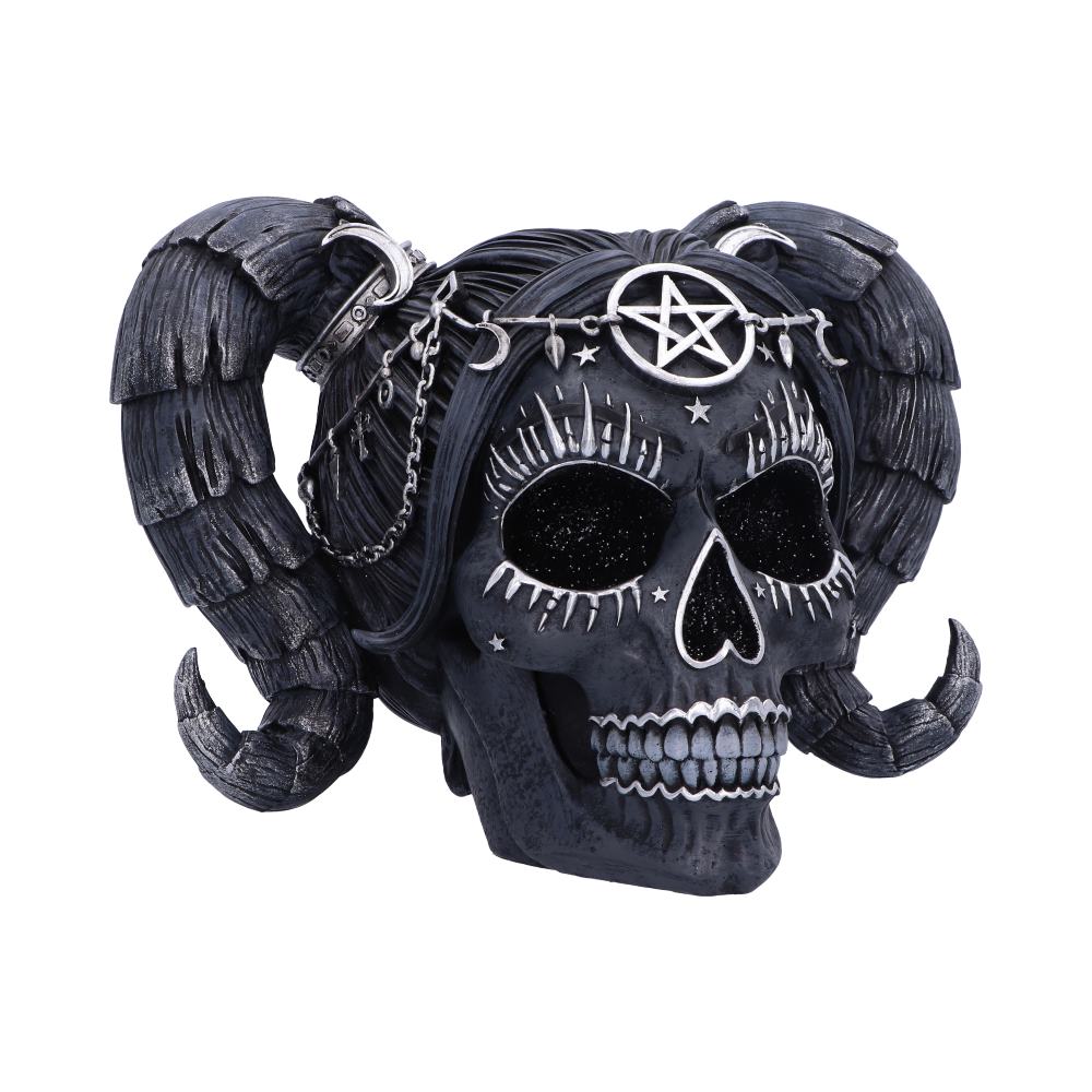 Drop Dead Gorgeous - Solve and Coagula Baphomet Doll Skull 20.5cm
