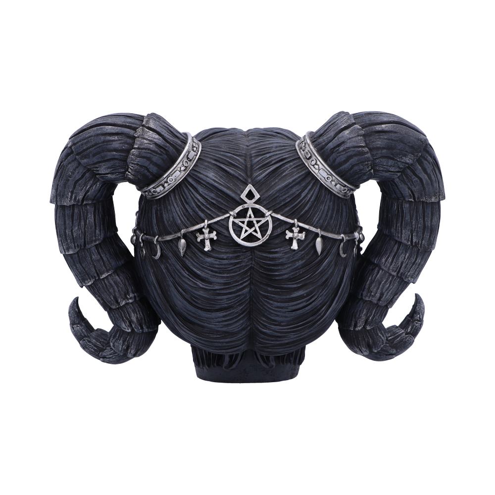 Drop Dead Gorgeous - Solve and Coagula Baphomet Doll Skull 20.5cm