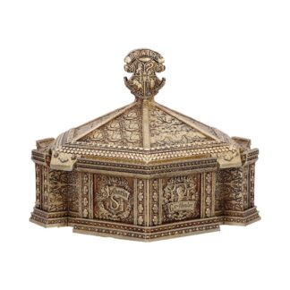 Harry Potter Hogwarts Trinket Box in Bronze 18cm