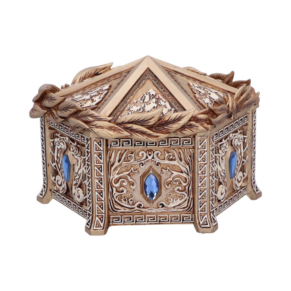 Gold Detailed Pandora's Trinket Box 16.5cm
