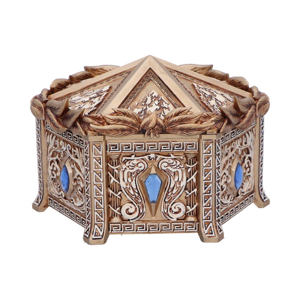 Gold Detailed Pandora's Trinket Box 16.5cm