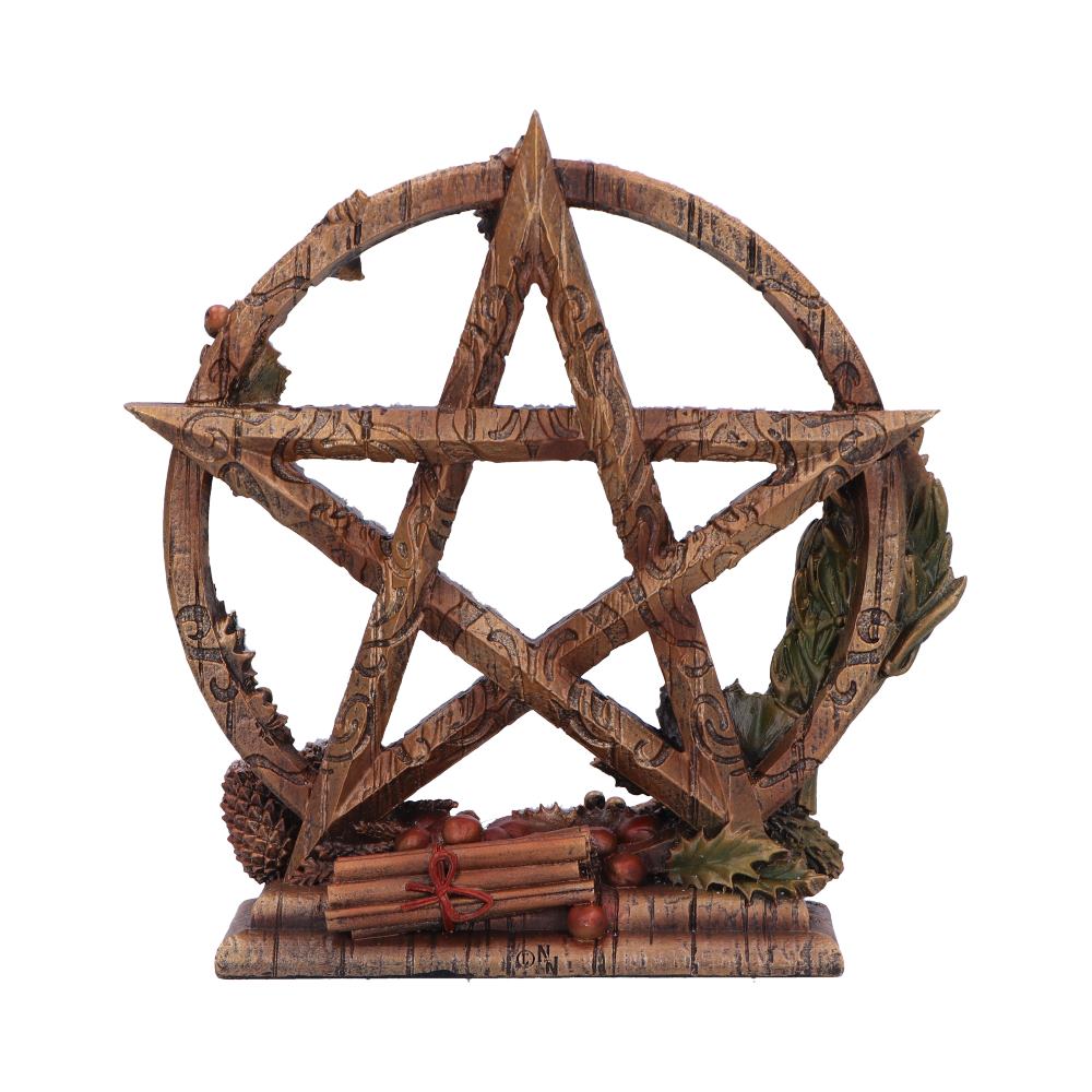 Winter Decorative Pentagram Ornament 16.5cm