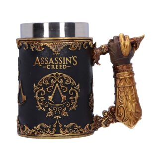 Assassin's Creed Through the Ages Black and Gold Tankard 15.5cm