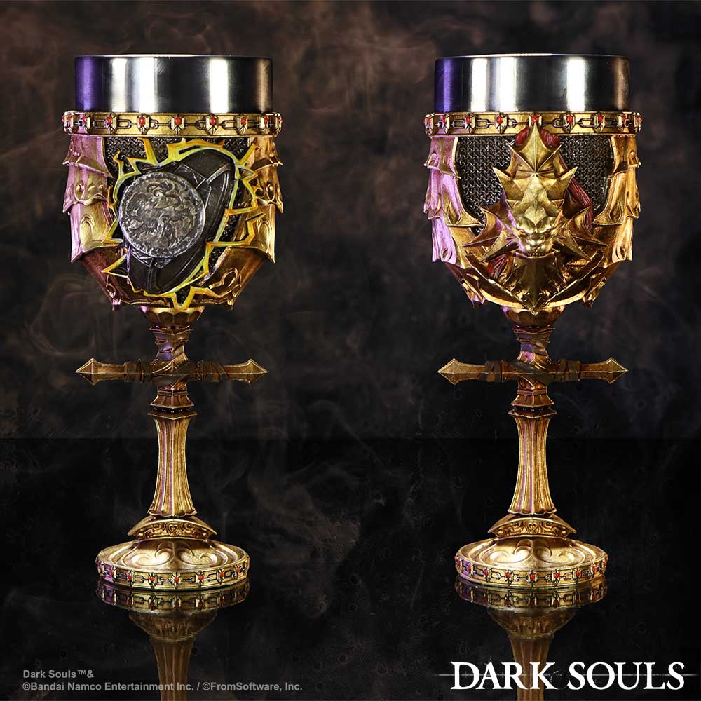 DARK SOULS Dragon Slayer Ornstein Goblet 19.5cm