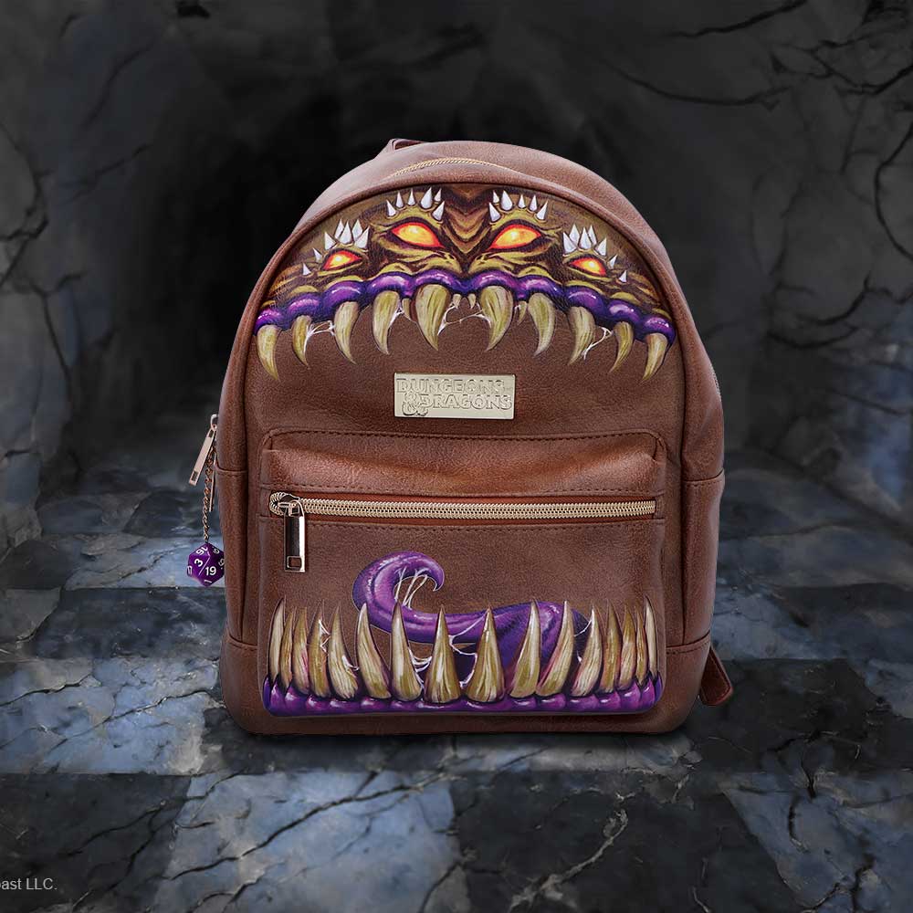 Dungeons & Dragons Mimic Brown Backpack 28cm