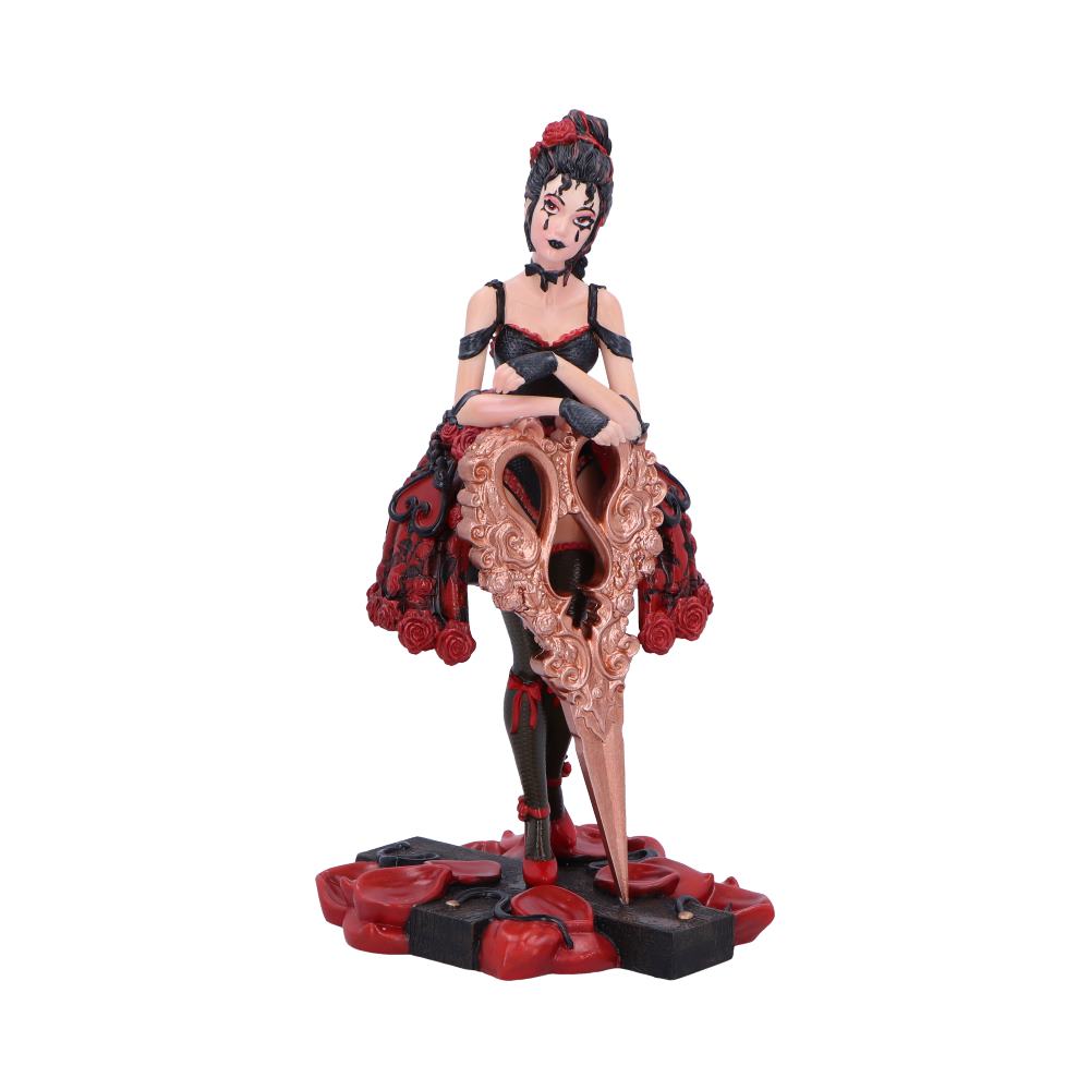 Marionette with Scissors Burlesque Figurine 18.5cm